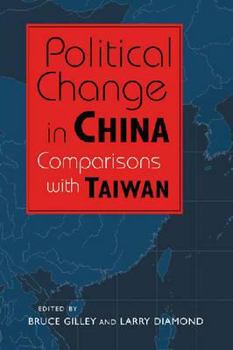 Paperback Political Change in China: Comparisons with Taiwan Book