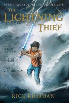 Hardcover Percy Jackson and the Olympians the Lightning Thief: The Graphic Novel Book
