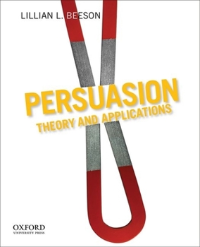 Paperback Persuasion: Theory and Applications Book