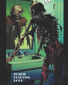 Paperback Zombie Coloring Book: Midnight Edition Zombie Coloring Pages for Everyone, Adults, Teenagers, Tweens, Older Kids, Boys, & Girls, ... Book