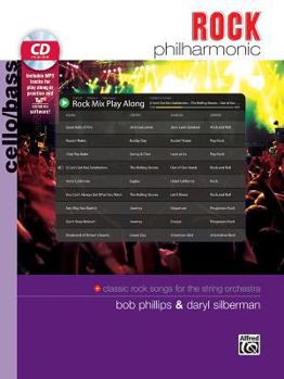 Paperback Rock Philharmonic: Classic Rock for the String Orchestra (Cello & Bass), Book & CD Book