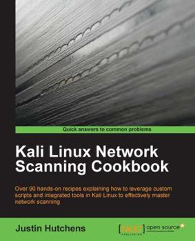 Paperback Kali Linux Network Scanning Cookbook Book