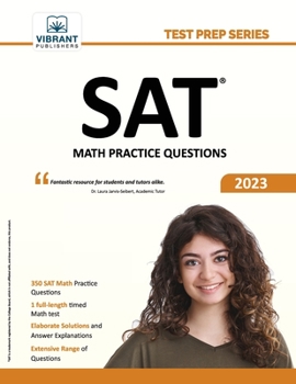 Paperback SAT Math Practice Questions Book
