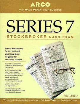 Paperback ARCO Series 7 Stockbroker NASD Exam Book