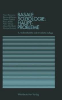 Paperback Basale Soziologie: Hauptprobleme [German] Book