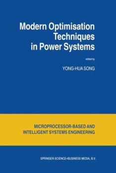 Paperback Modern Optimisation Techniques in Power Systems Book