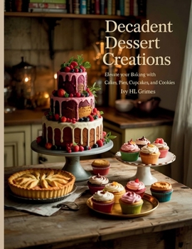Paperback Decadent Dessert Creations: Elevate Your Baking with Cakes, Pies, Cupcakes, and Cookies - Ivy HL Grimes Book