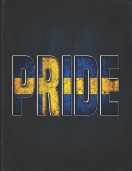 Pride: Sweden Heritage Gift for Swedish Coworker from Stockholm  Undated Planner Daily Weekly Monthly Calendar Organizer Journal
