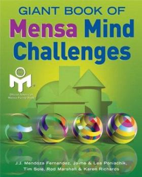Paperback Giant Book of Mensa Mind Challenges Book