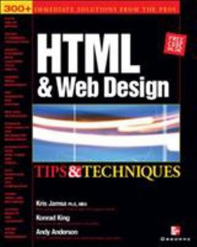 Paperback HTML & Web Design Tips & Techniques Book