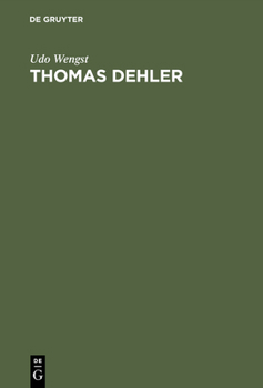 Hardcover Thomas Dehler [German] Book