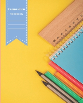 Paperback Composition Notebook: Orange College Ruled Blank Lined Cute Notebooks for Girls Teens Kids School Writing Notes Journal 110 page (7.5 x 9.25 Book