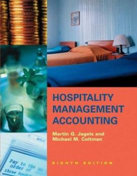Hardcover Hospitality Management Accounting Book