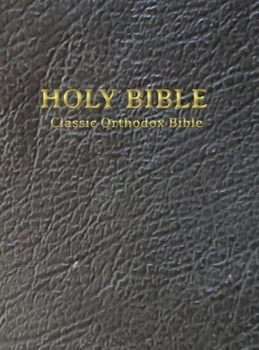Hardcover Classic Orthodox Bible Book