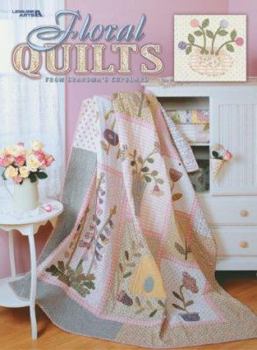 Paperback Floral Quilts from Grandma's Cupboard (Leisure Arts #3477) Book