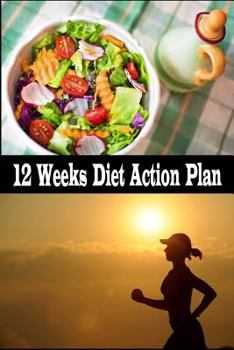 Paperback 12 Weeks Diet Action Plan Book