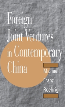 Hardcover Foreign Joint Ventures in Contemporary China Book