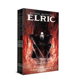 Hardcover Michael Moorcock's Elric 1-4 Boxed Set (Graphic Novel) Book