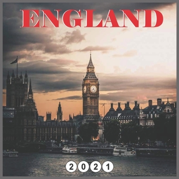 England: 2021 Calendar, Wall and disk 16 Months Calendar