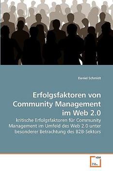 Paperback Erfolgsfaktoren von Community Management im Web 2.0 [German] Book