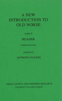 Hardcover A New Introduction to Old Norse: Reader Pt. 2 Book