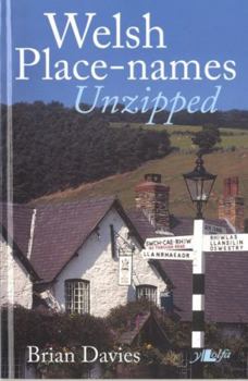 Paperback Welsh Place-Names Unzipped Book