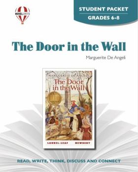 Paperback The Door in the Wall - Student Packet by Novel Units Book