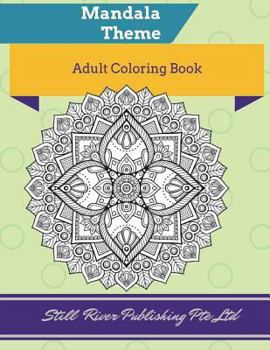 Paperback Mandala Theme: Adult Coloring Book