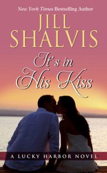 Hardcover It's in His Kiss [Large Print] Book