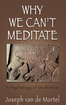 Paperback Why We Can't Meditate: A Psychology of Meditation Book