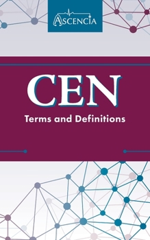 Paperback CEN Terms and Definitions Book