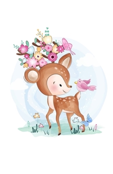 Paperback password book: Log Book and An Organizer for All Your Passwords, Alphabetical Pocket with Little Cute Deer Discreet Password Book