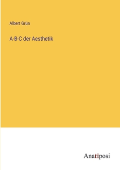 Paperback A-B-C der Aesthetik [German] Book