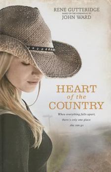 Hardcover Heart of the Country [Large Print] Book