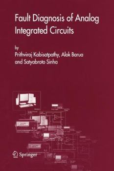 Paperback Fault Diagnosis of Analog Integrated Circuits Book