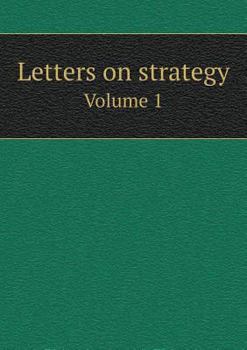 Paperback Letters on strategy Volume 1 Book