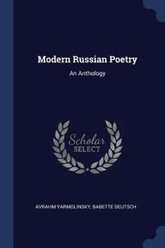 Paperback Modern Russian Poetry: An Anthology Book