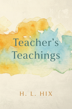 Hardcover Teacher's Teachings Book