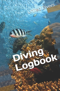 Paperback Diving Logbook: Logbook for beginner, intermediate and experienced divers [French] Book