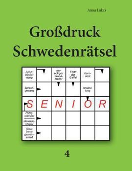 Paperback Großdruck Schwedenrätsel 4 [German] Book