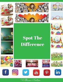 Paperback Spot the difference: kids activity Book