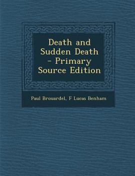 Paperback Death and Sudden Death Book
