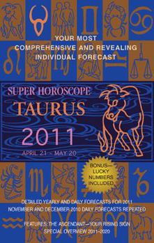 Paperback Super Horoscope Taurus: April 21 - May 20 Book