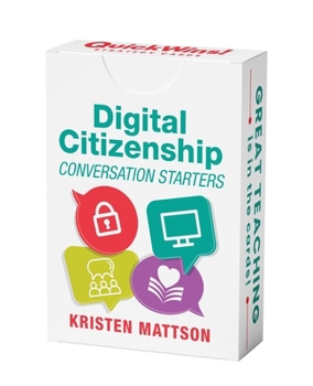 Misc. Digital Citizenship Conversation Starters (Quickwins! Strategy Cards) Book