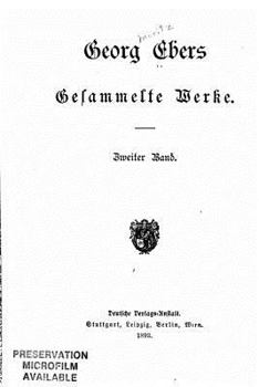 Paperback Georg Ebers Gesammelte Werke [German] Book