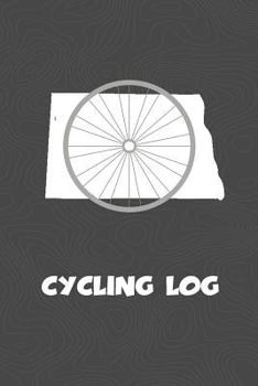 Cycling Log: North Dakota Cycling Log for tracking and monitoring your workouts and progress towards your bicycling goals. A great fitness resource ... Bicyclists will love this way to track goals!