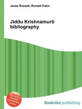 Paperback Jiddu Krishnamurti Bibliography Book