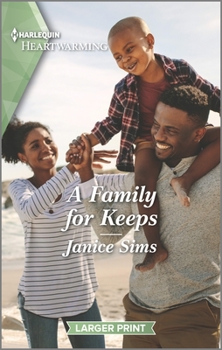 Mass Market Paperback A Family for Keeps: A Clean Romance [Large Print] Book