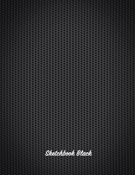 Paperback Sketchbook Black: Personalized Sketch Book 8.5x11 Gift for Adults, Kids and More Book