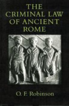 Paperback The Criminal Law of Ancient Rome Book
